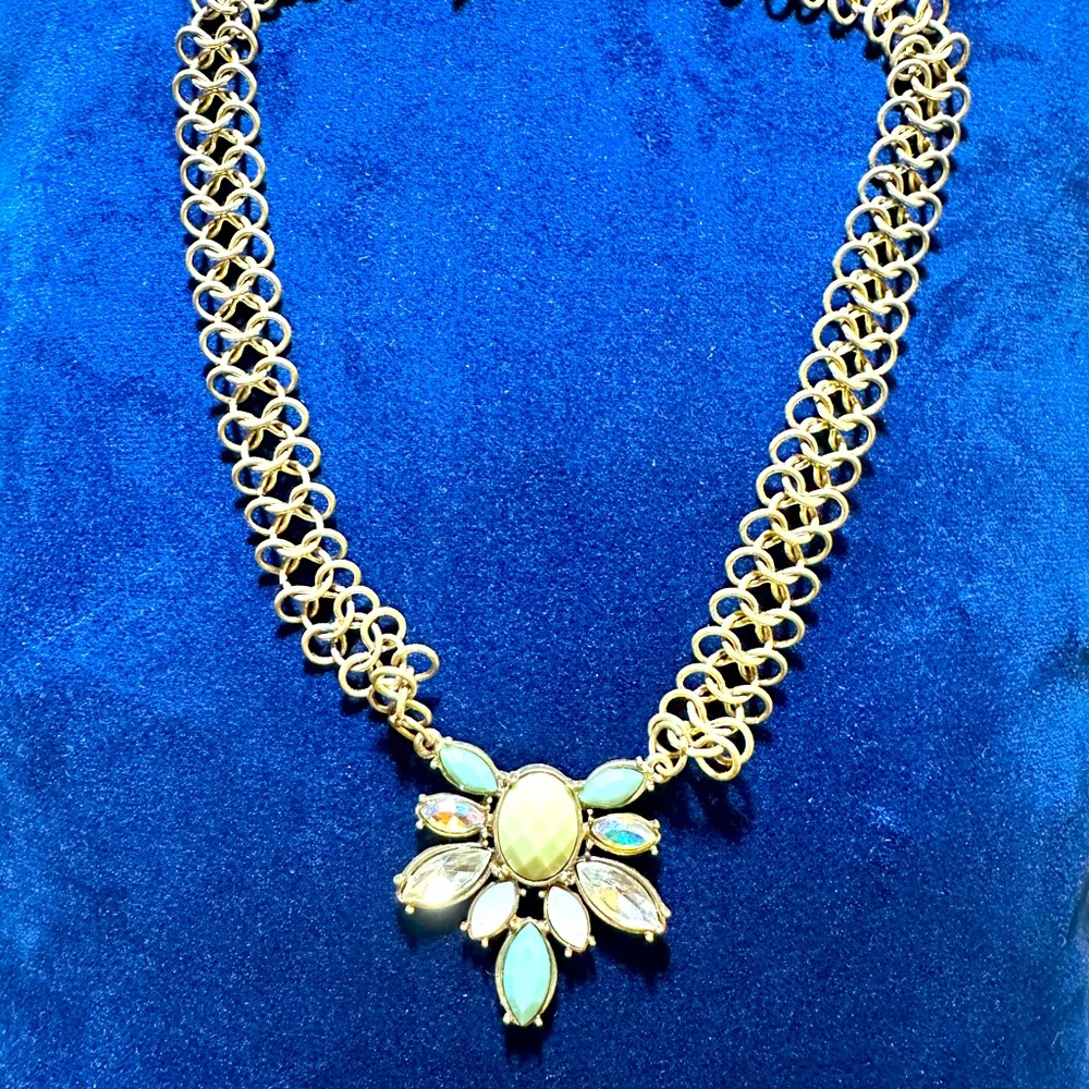Jcrew statement, necklace